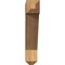 Ekena Millwork Traditional Craftsman Smooth Bracket, Western Red Cedar, 3 1/2"W x 18"D x 18"H BKT04X18X18TRA04SWR - alternate 4